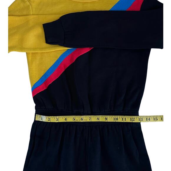 JCPenney 80's Color Block Sweatsuit,  Retro Athleisure Jogger Tracksuit Jr - Picture 6 of 8